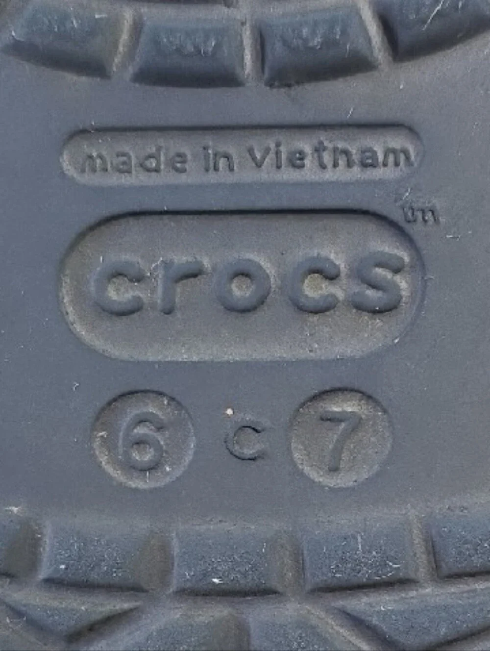 Crocs Toddler Crocband II Clog Blue Size 6-7